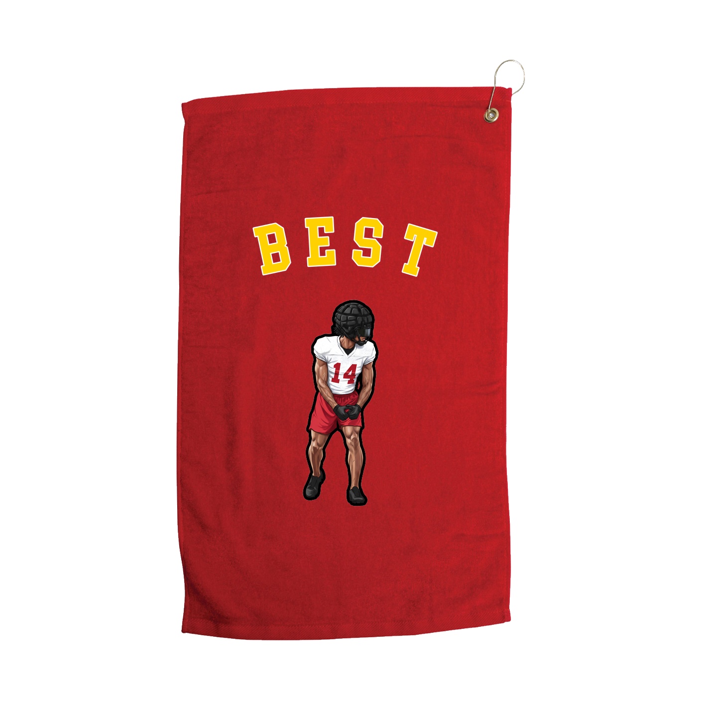 Golf Towel — Shirsey Arch in Red
