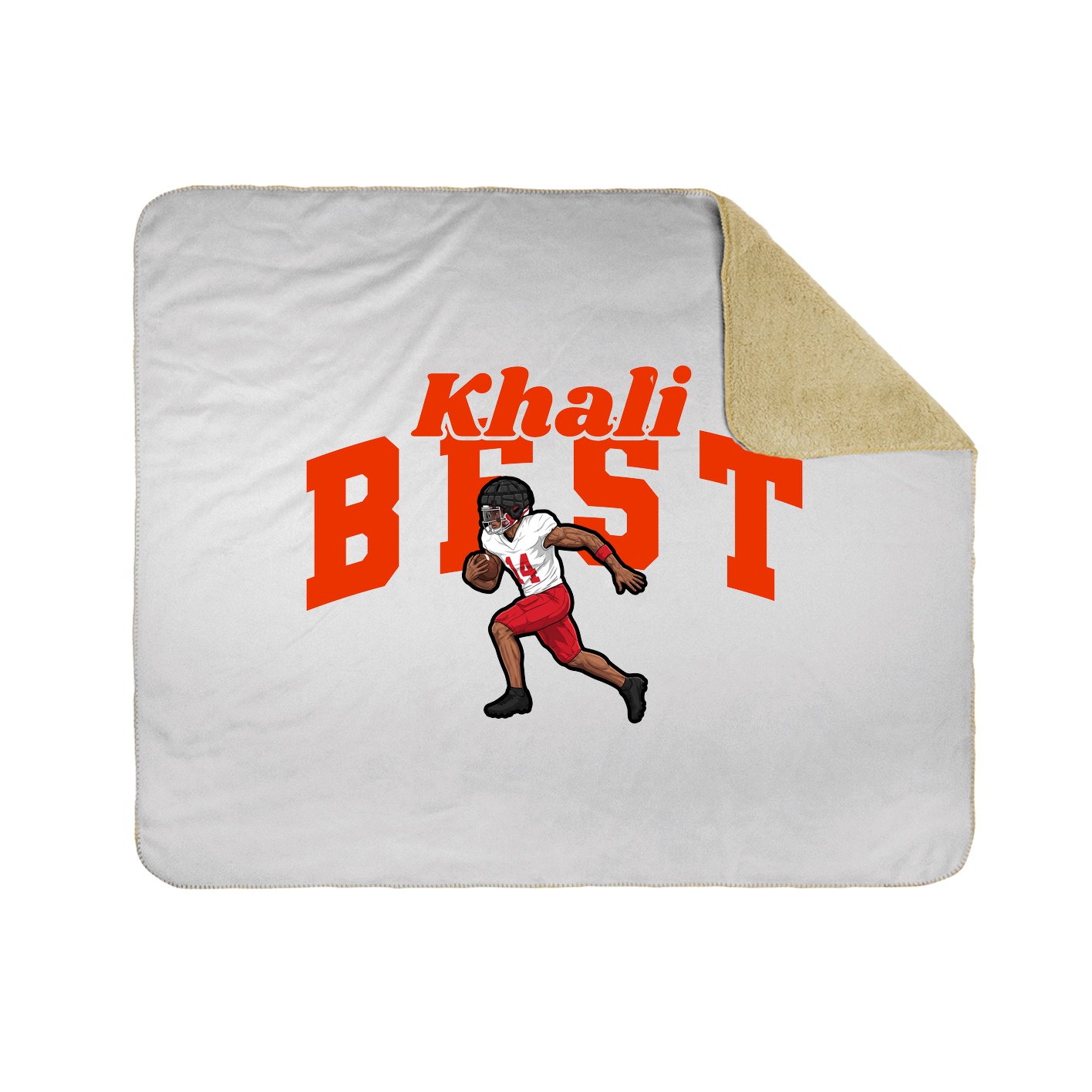 Throw Blanket — Signature Arch in White