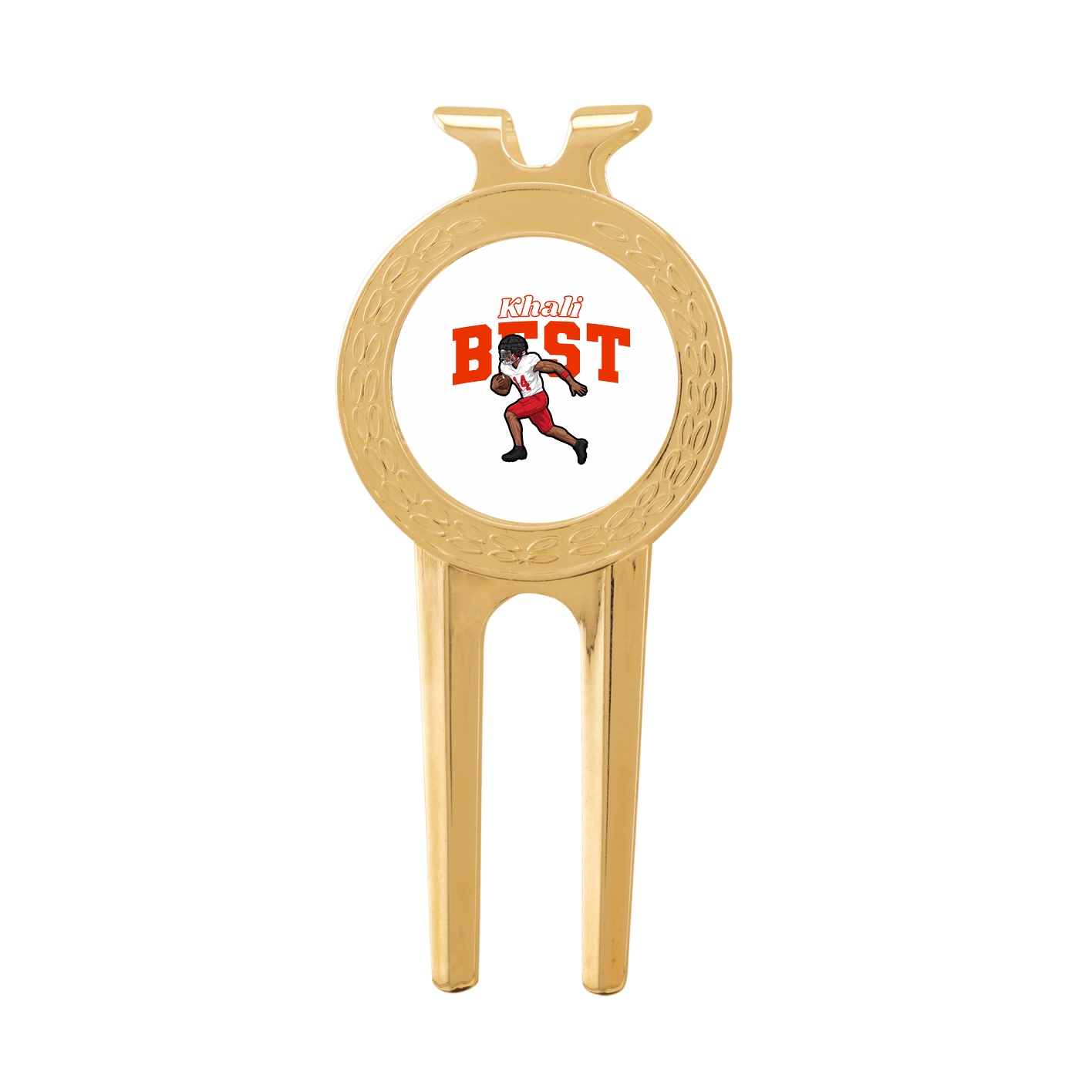 Divot Tool with Ball Marker — Name Arch in Classic