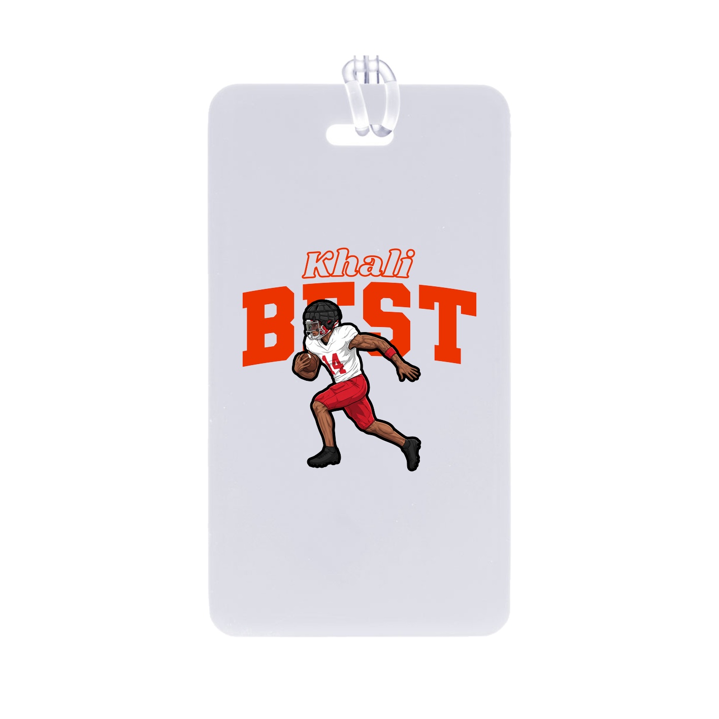 Bag Tag — Name Arch in Classic