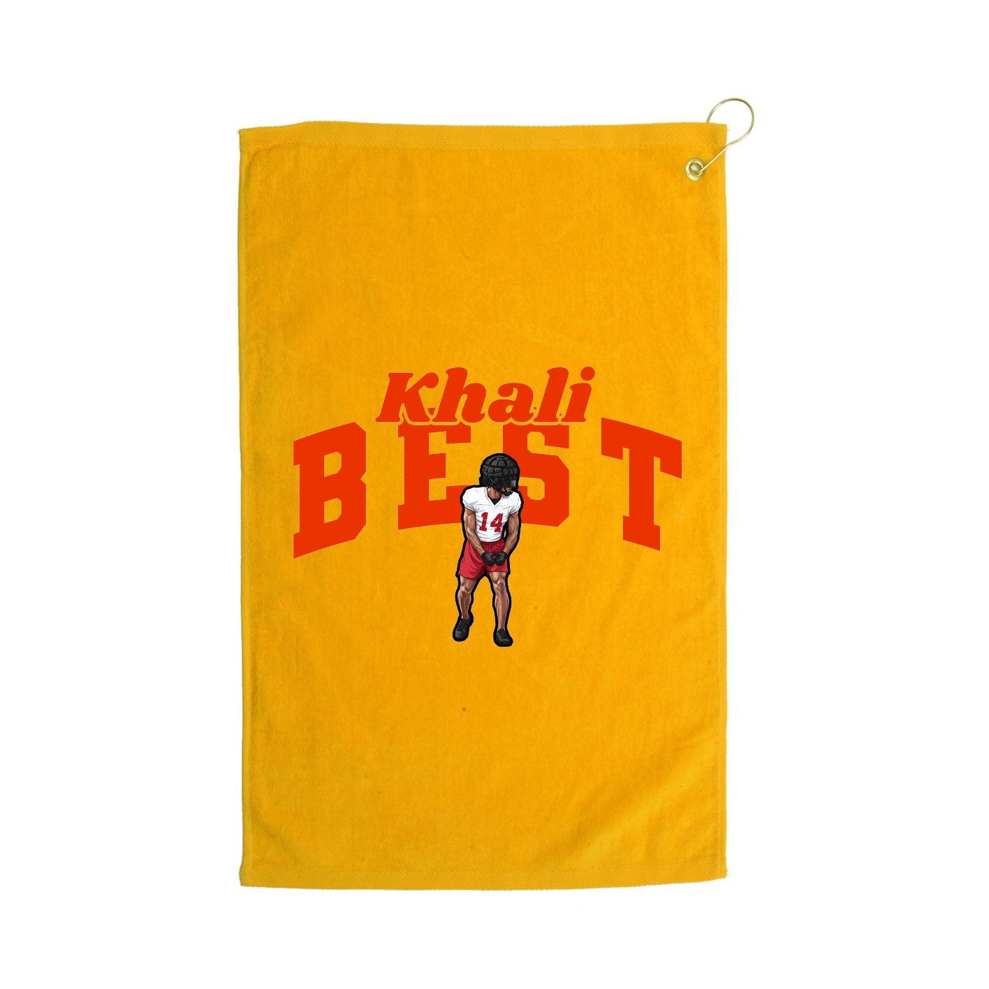 Golf Towel — Signature Arch in Gold
