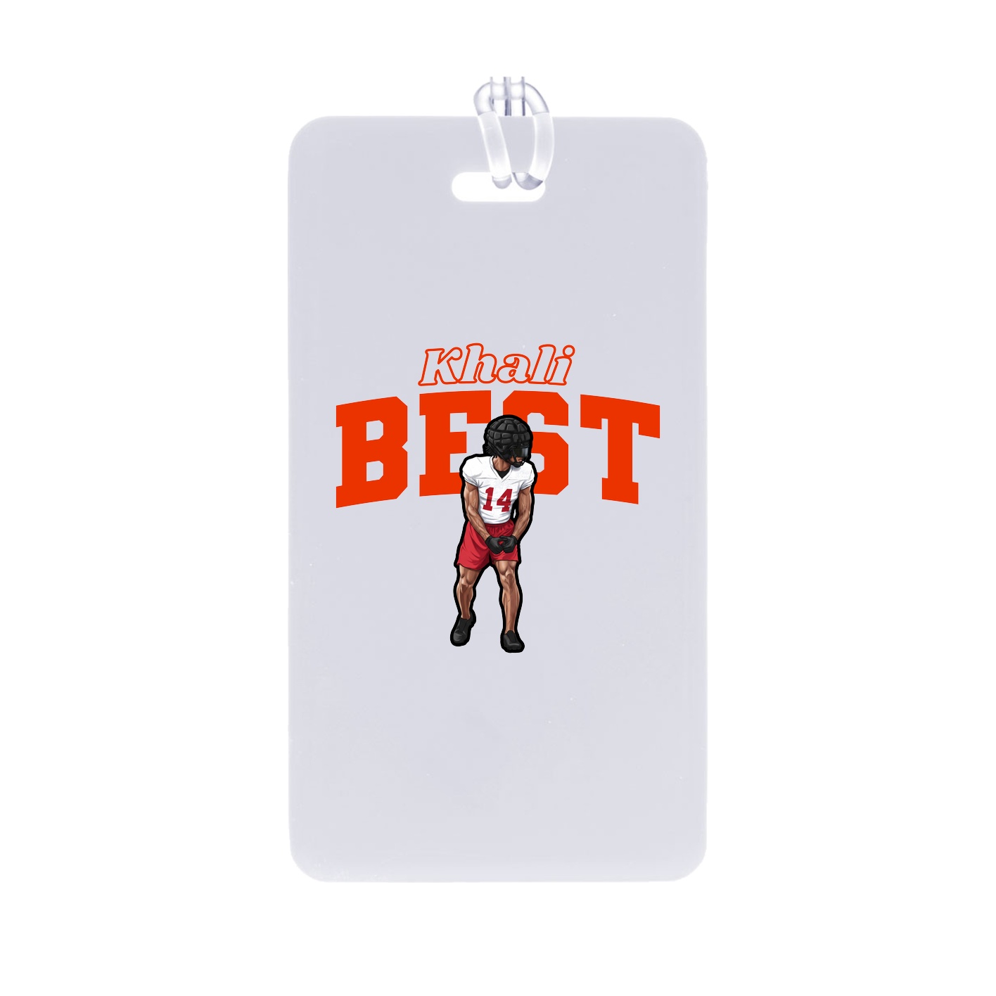 Bag Tag — Name Arch in Classic