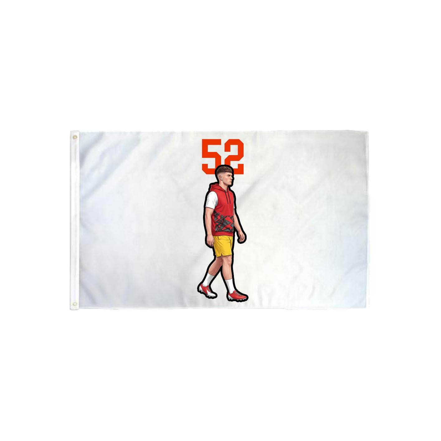 3x5 Flag — Number Top in Classic