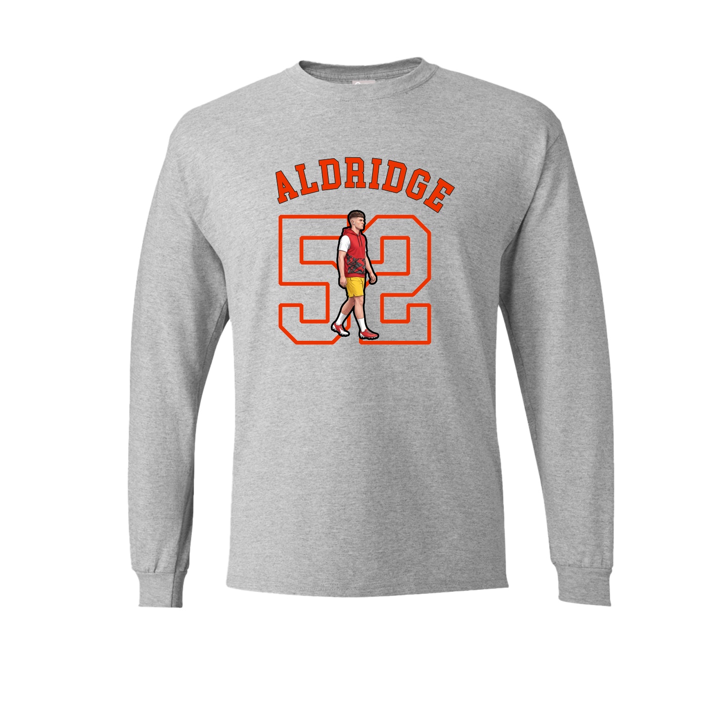 Long Sleeve Tee — Shirsey Arch in Grey