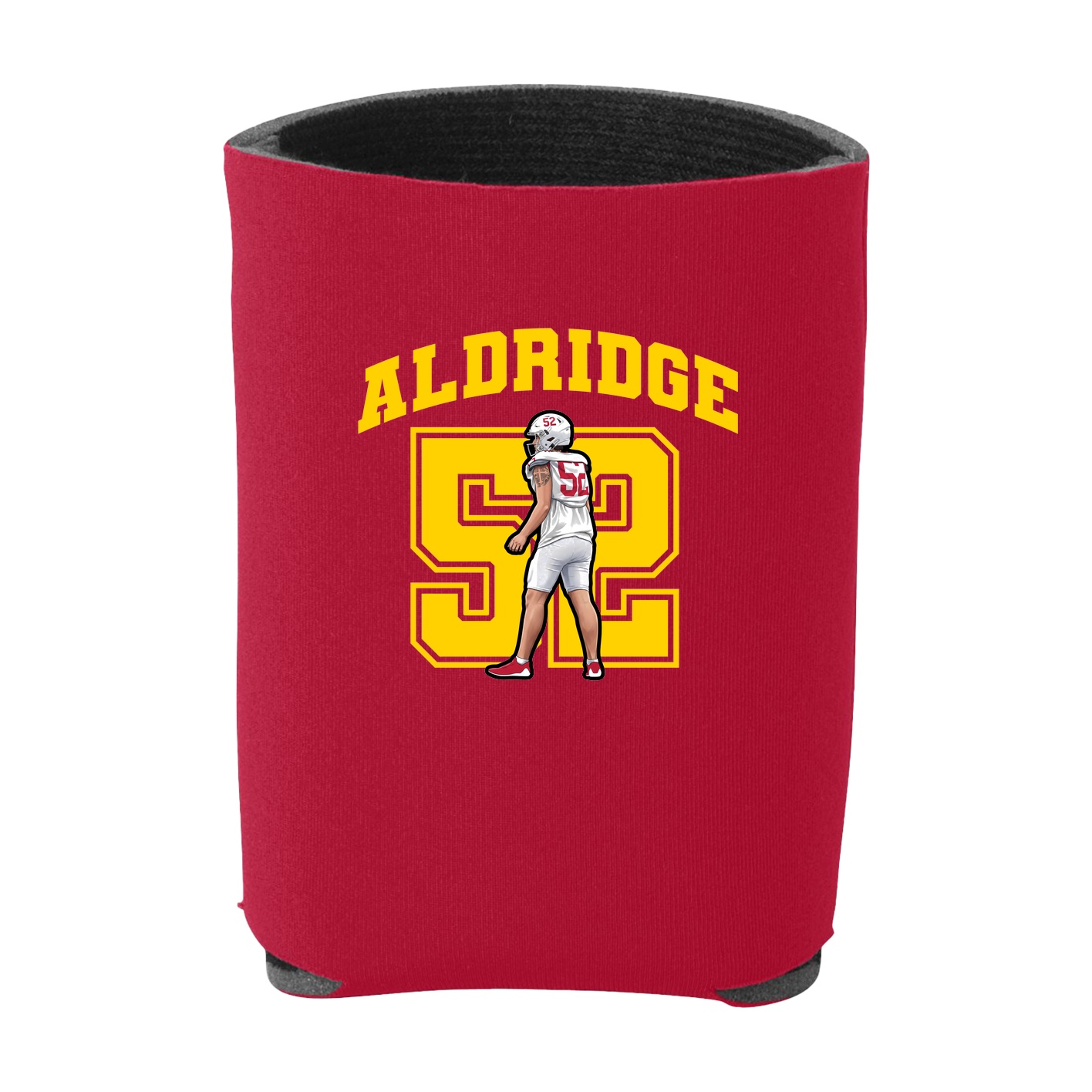 Can Holder — Number in Red