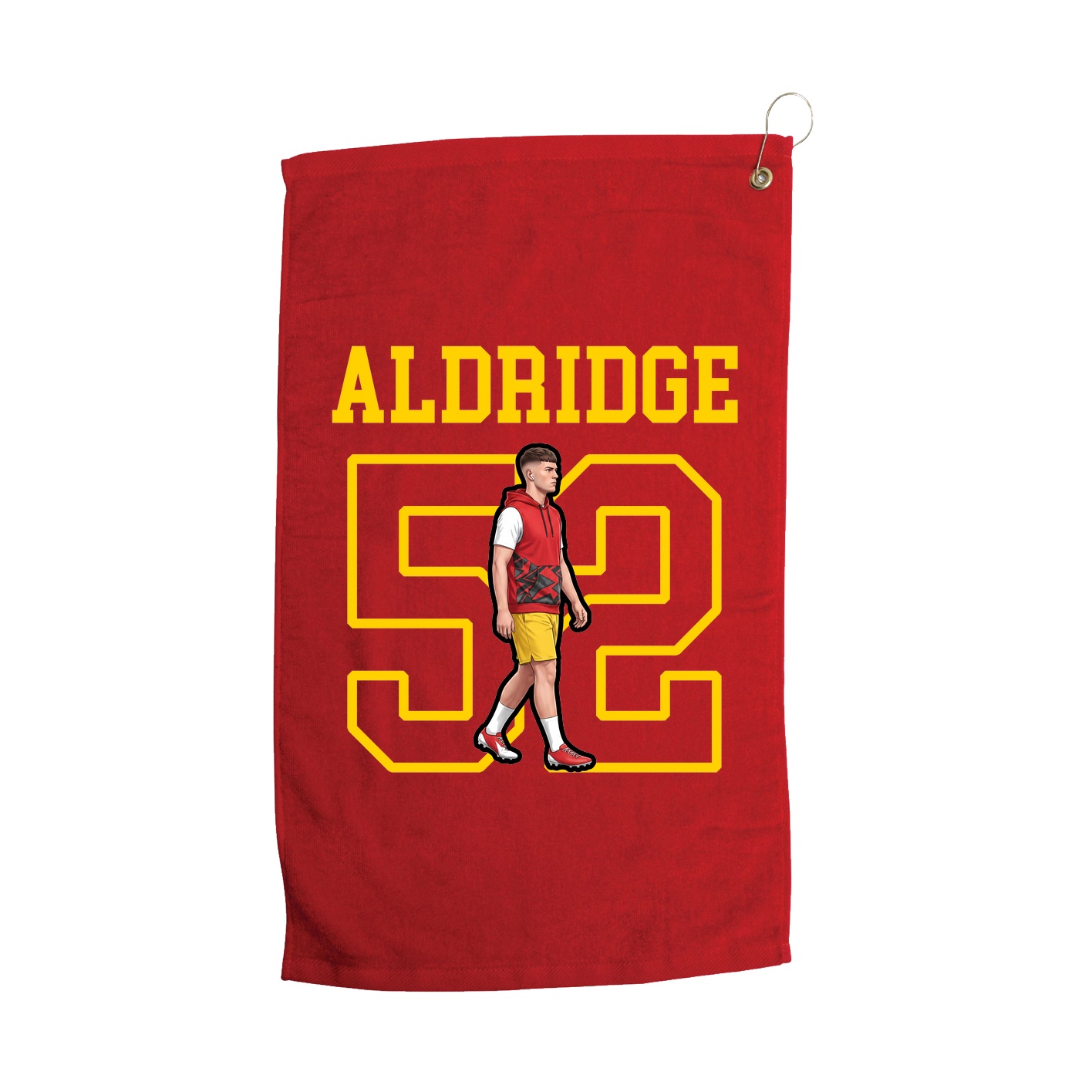 Golf Towel — Shirsey in Red