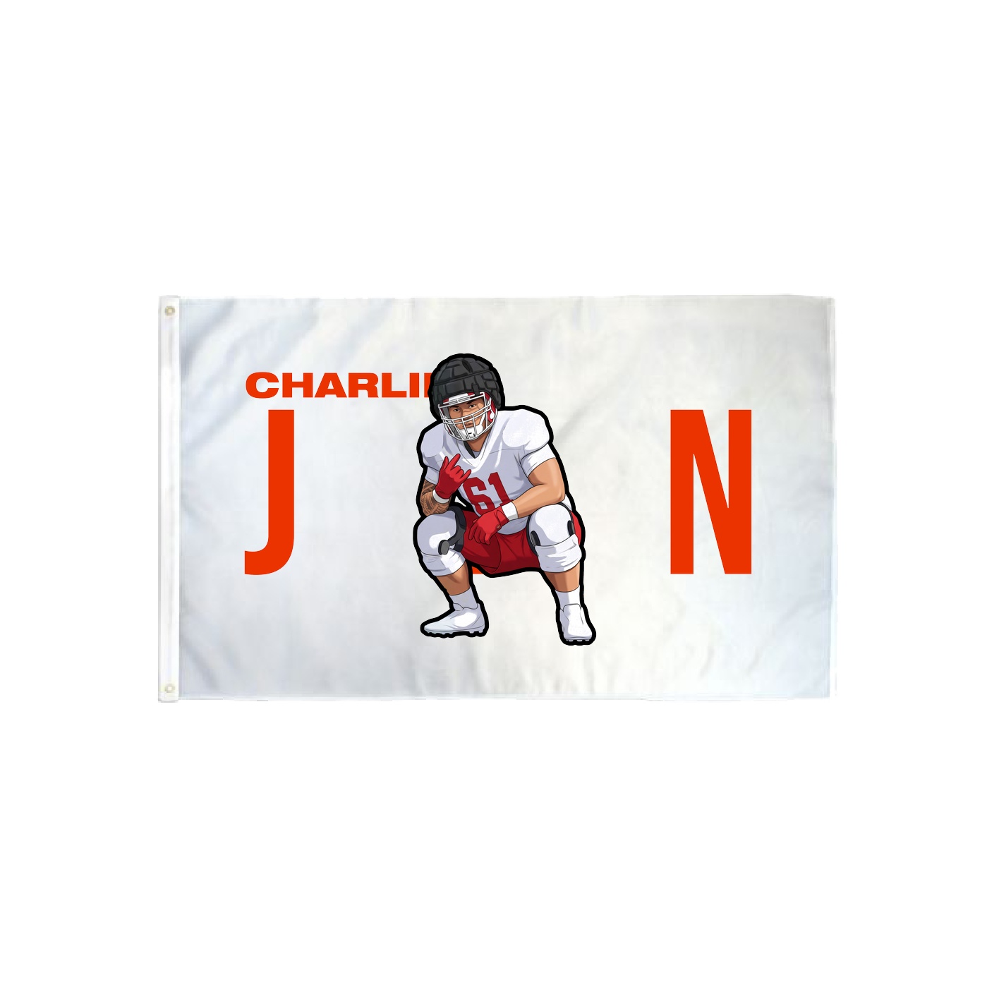 3x5 Flag — Player Name in Classic