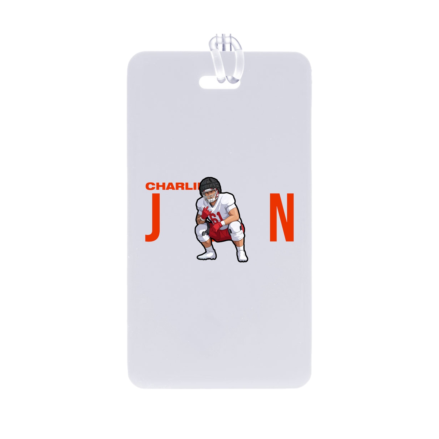 Bag Tag — Player Name in Classic