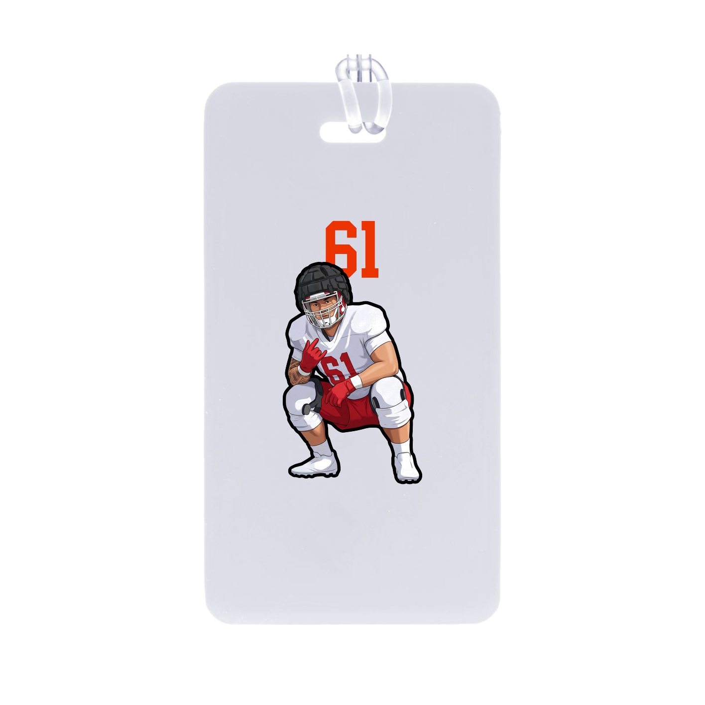 Bag Tag — Number Top in Classic