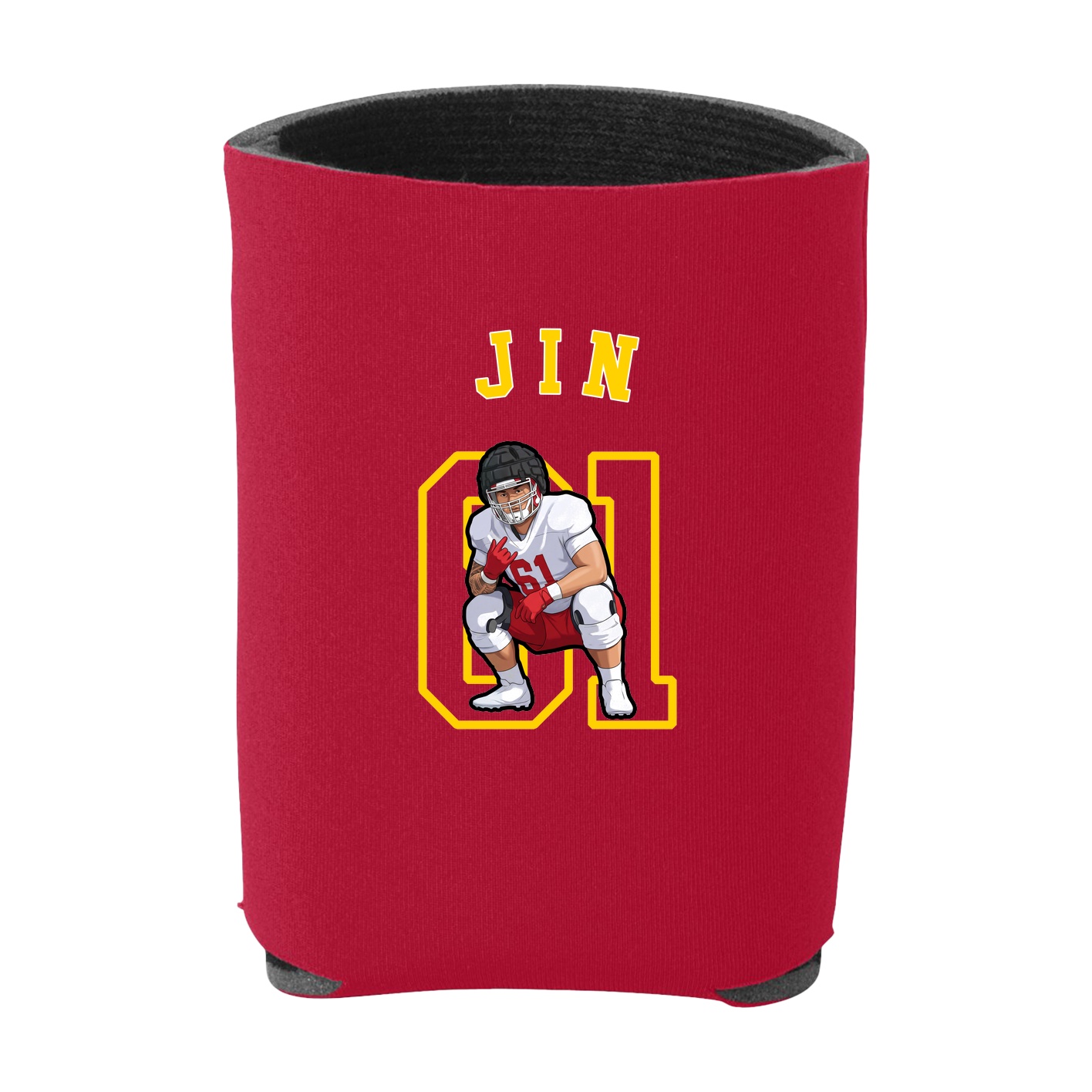 Can Holder — Shirsey Arch in Red