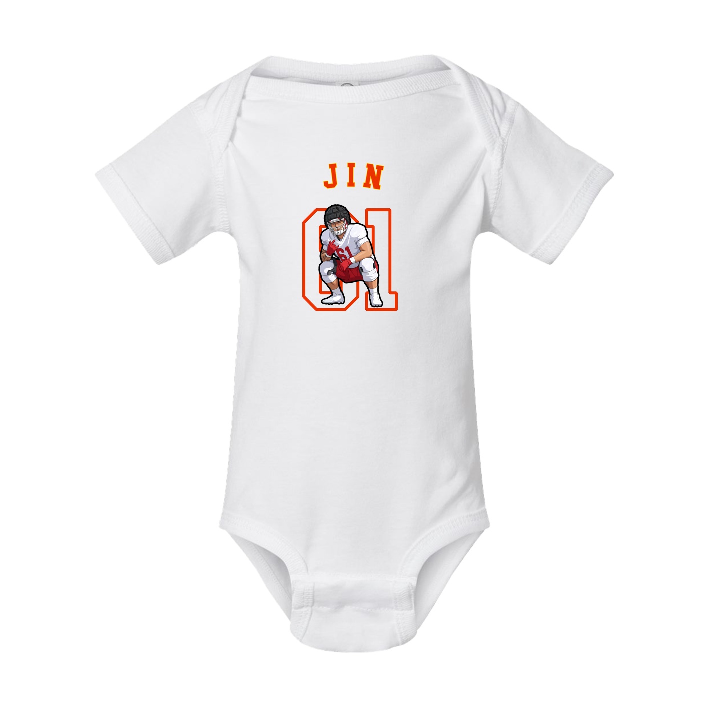 Baby Onesie — Shirsey Arch in White