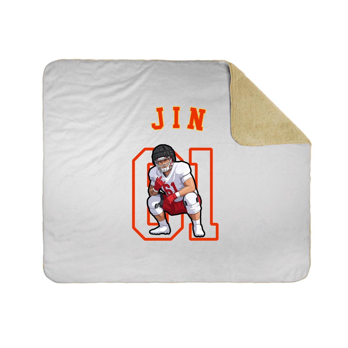 Throw Blanket — Shirsey Arch in White