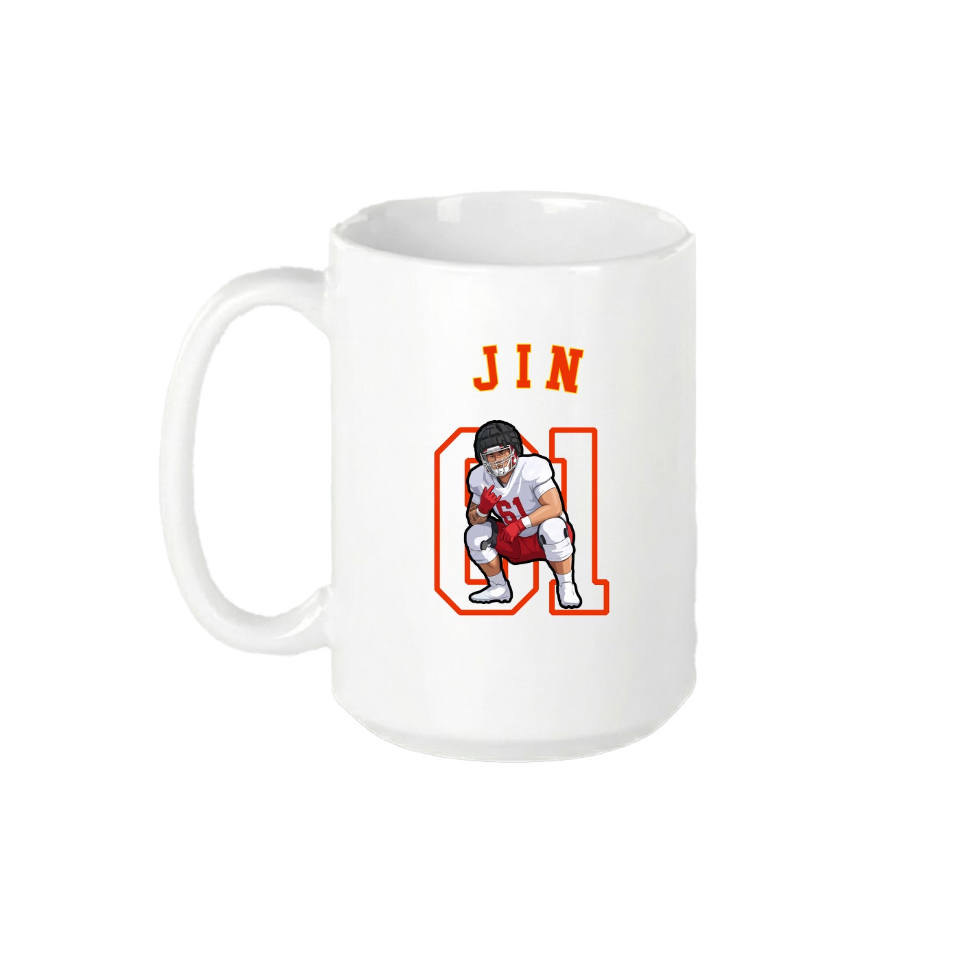15oz Coffee Mug — Shirsey Arch in White