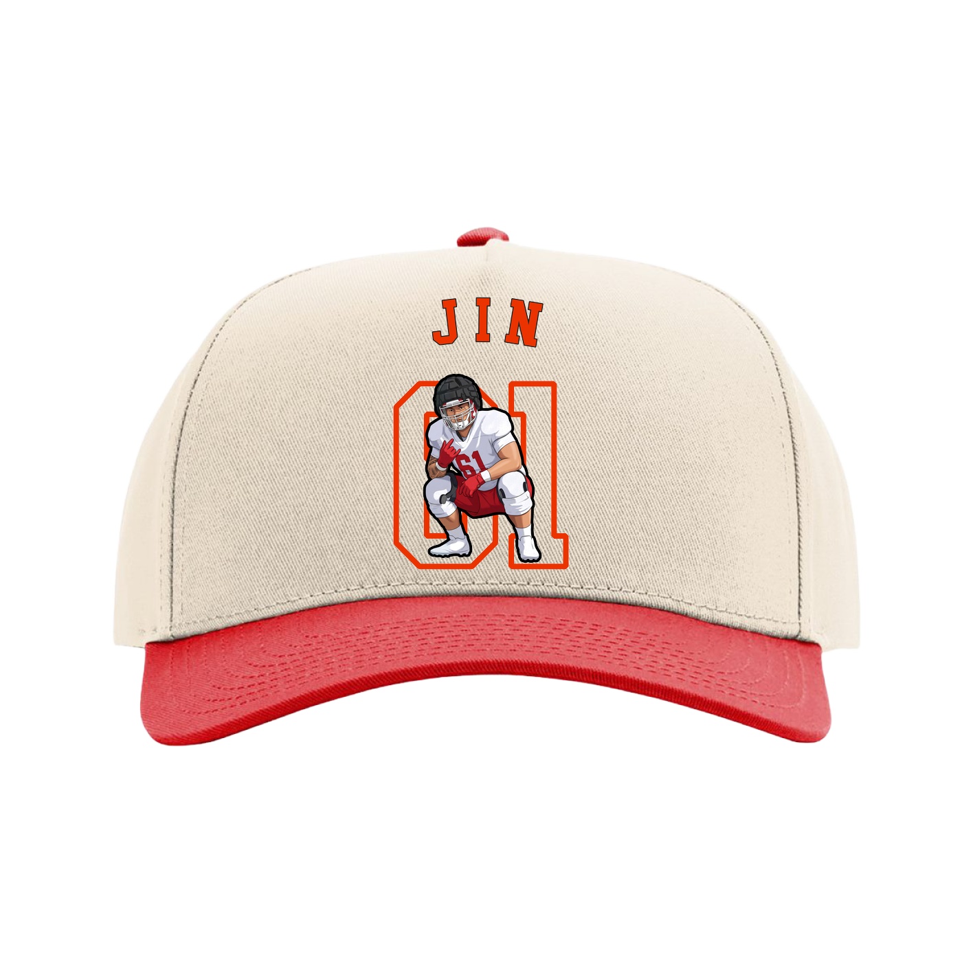 Full Fabric Five-Panel Champ Cap