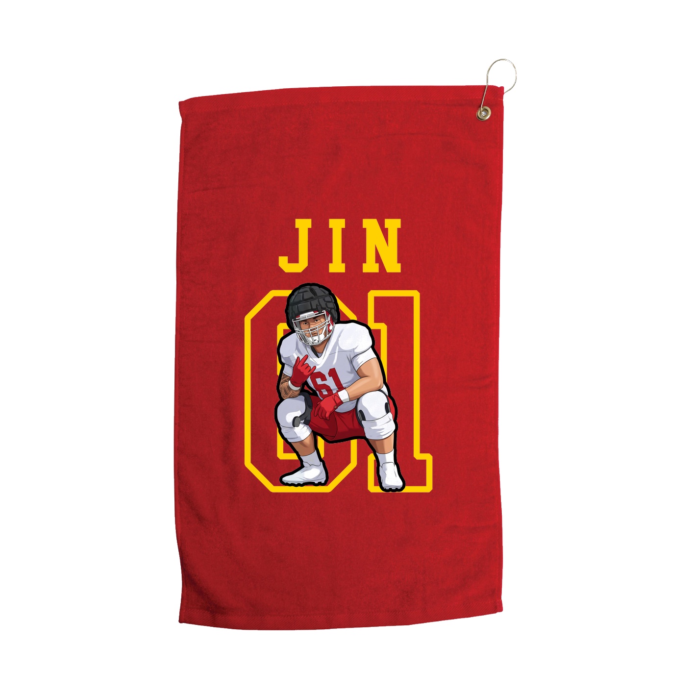 Golf Towel — Shirsey in Red