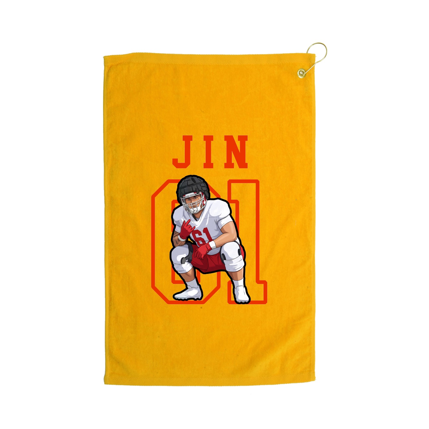 Golf Towel — Shirsey in Gold