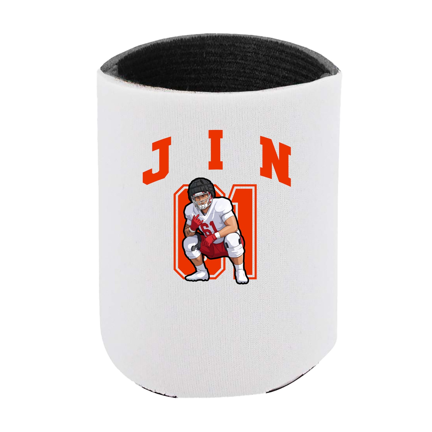 Can Holder — Number in White
