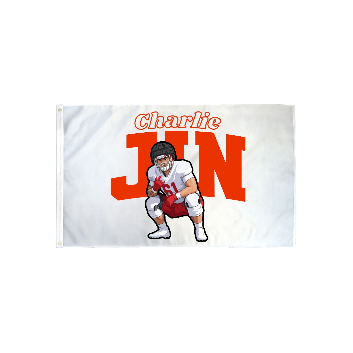 3x5 Flag — Name Arch in Classic