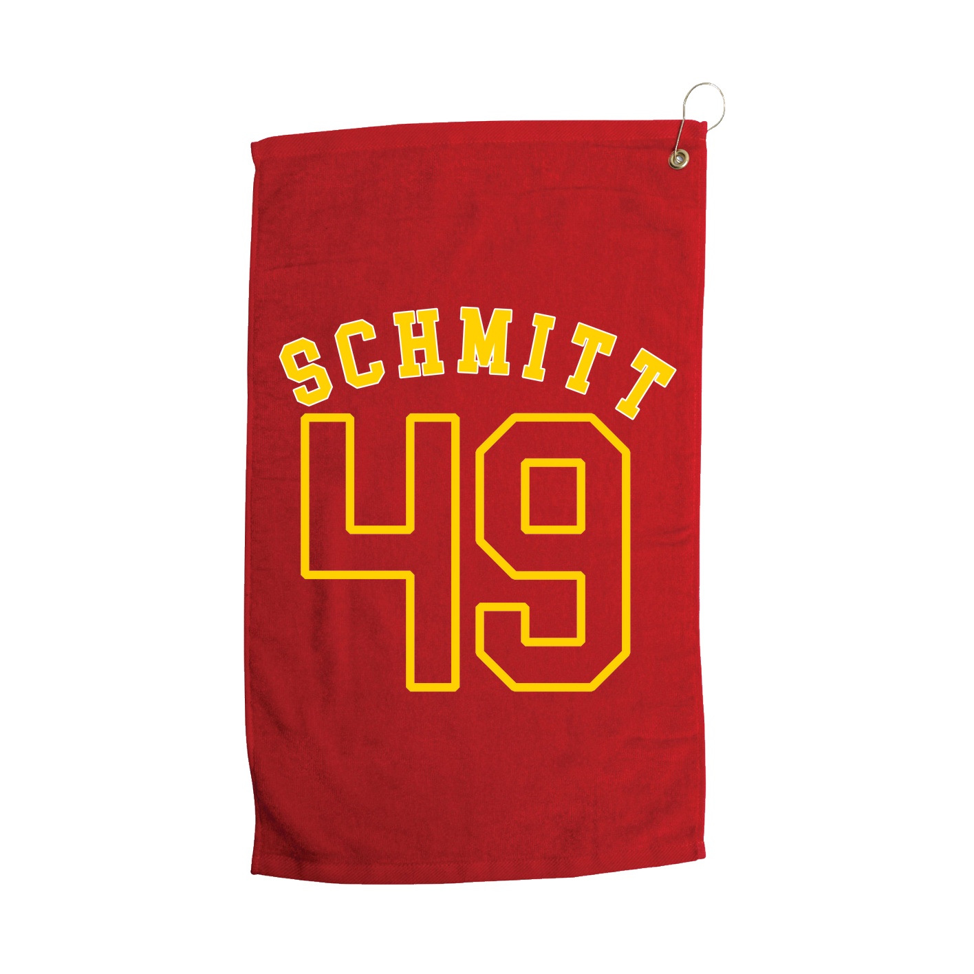 Golf Towel — Shirsey Arch in Red