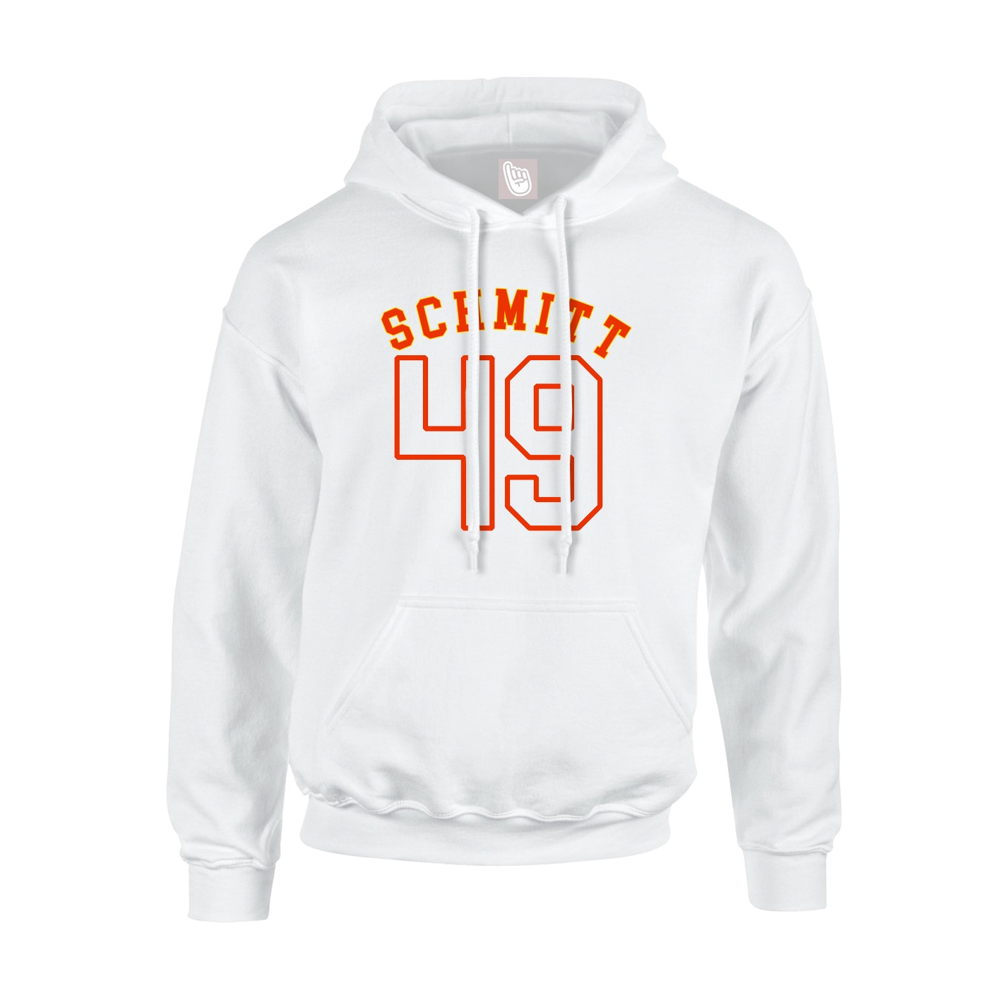 Youth Hoodie — Shirsey Arch in White
