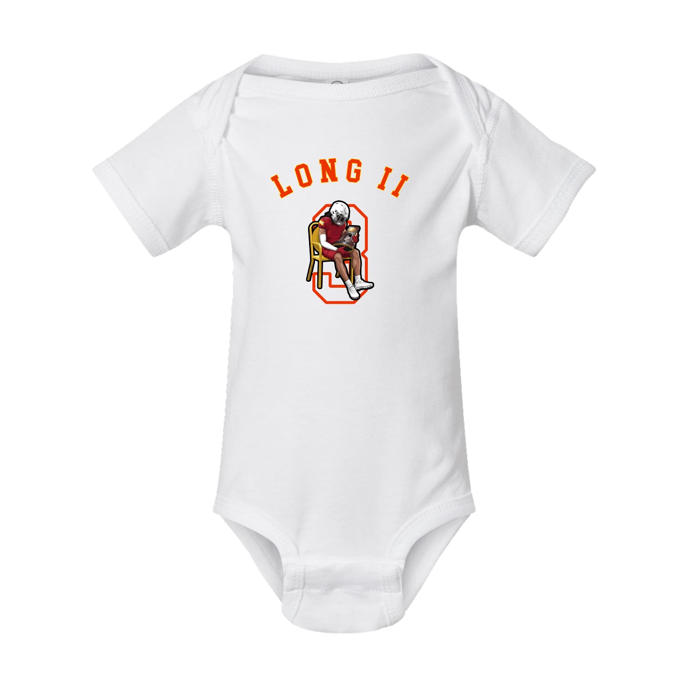 Baby Onesie — Shirsey Arch in White