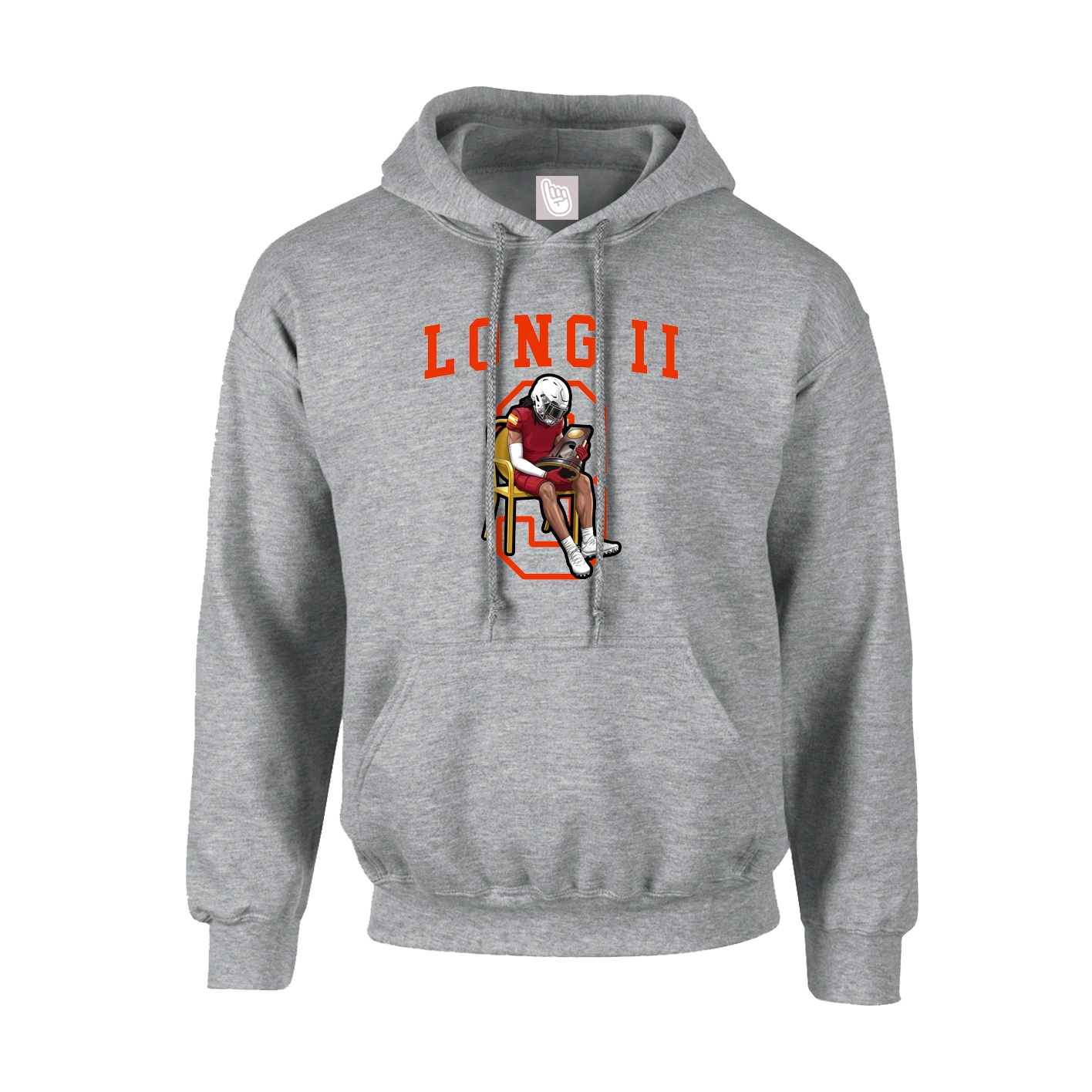 Hoodie — Shirsey in Grey