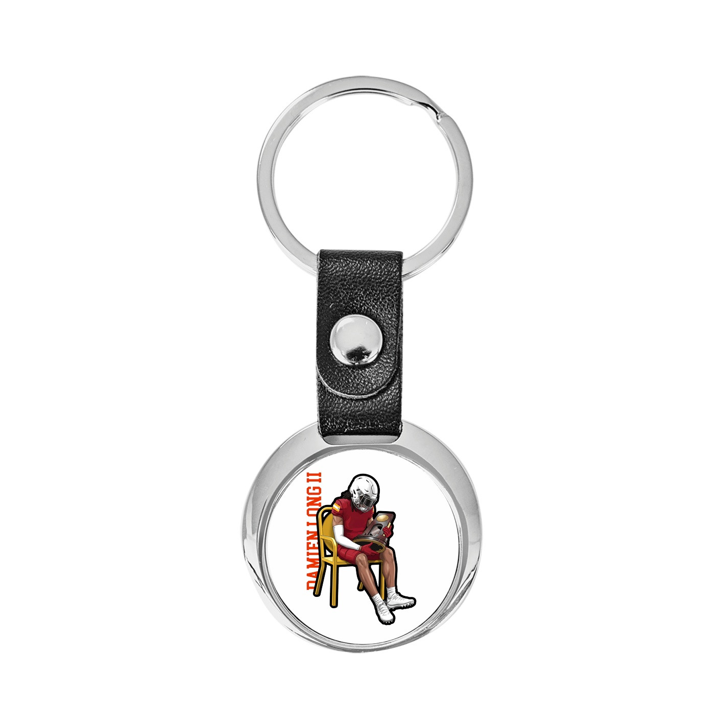 Key Chain — Name Vertical in Classic