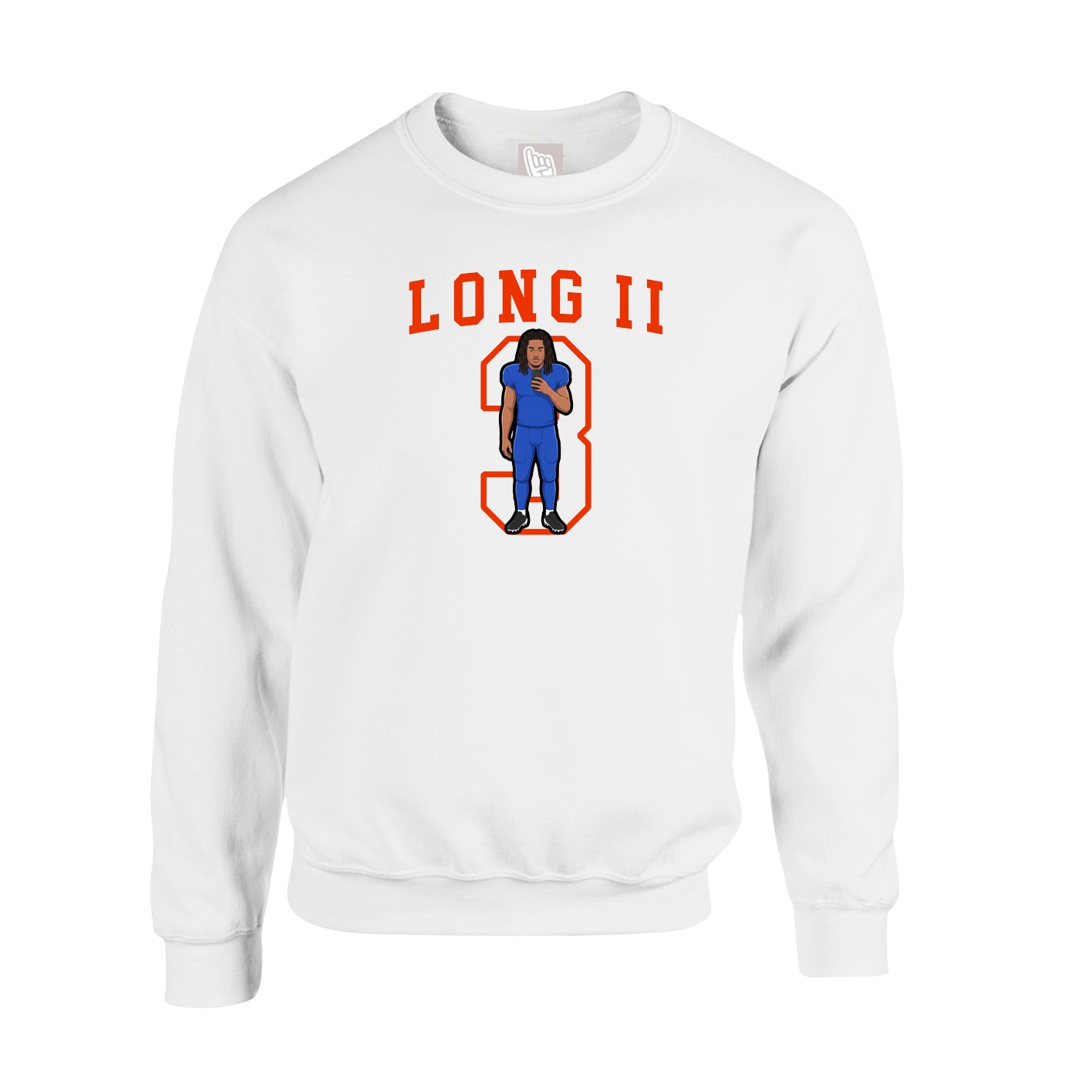 Fleece Crew — Shirsey in White