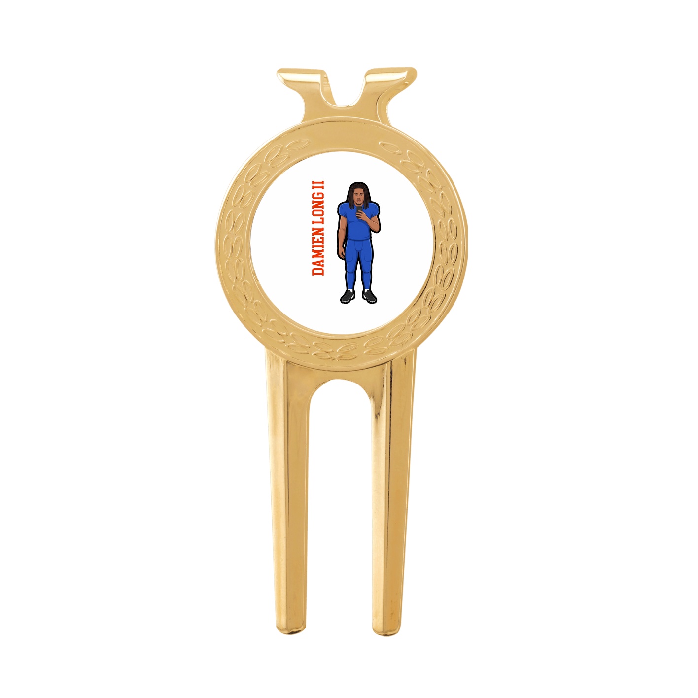 Divot Tool with Ball Marker — Name Vertical in Classic