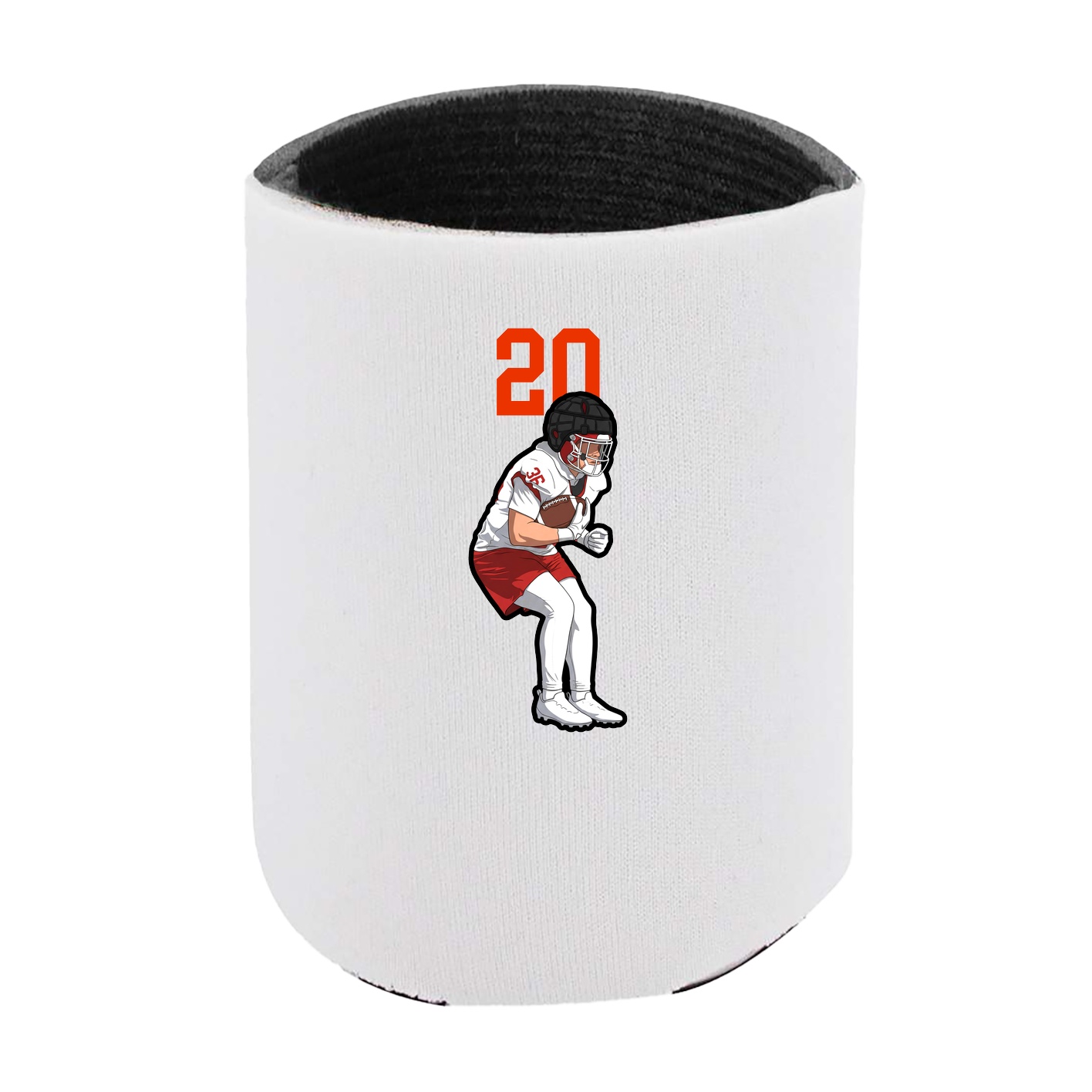 Can Holder — Number Top in White