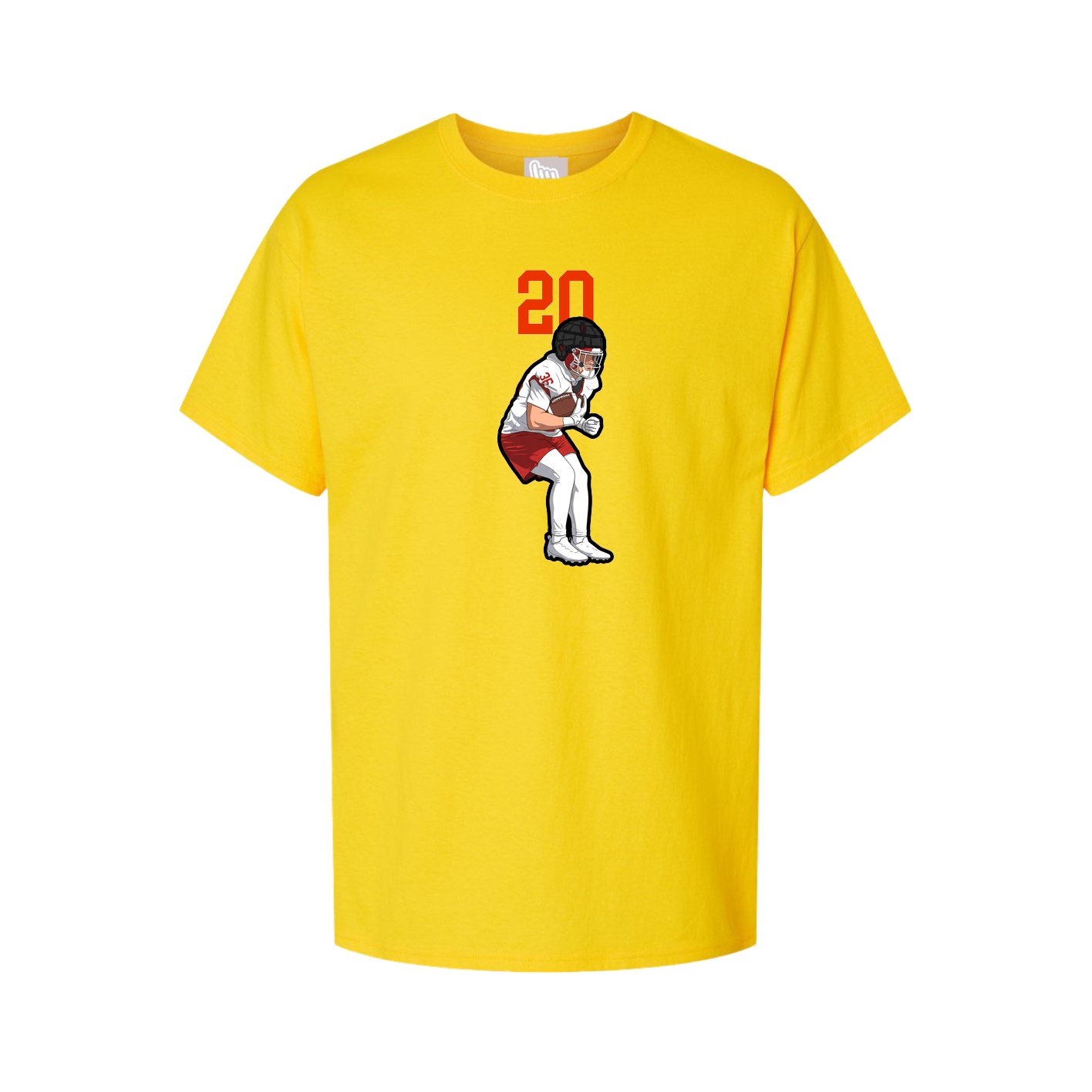 Tee — Number Top in Gold