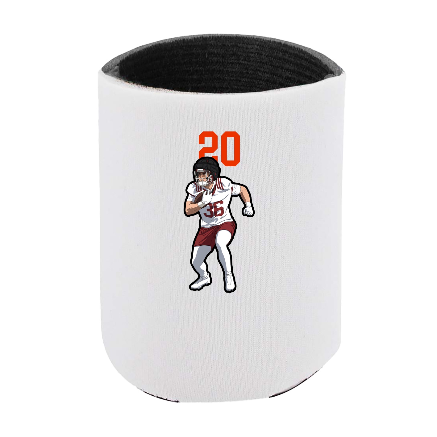 Can Holder — Number Top in White