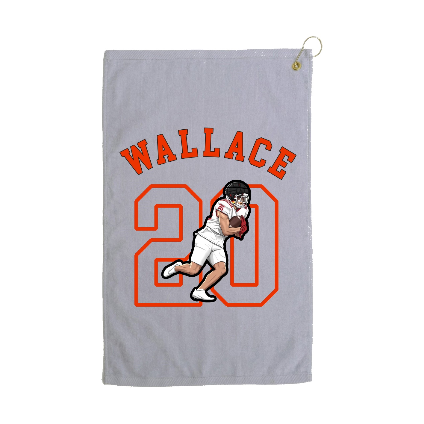 Golf Towel — Shirsey Arch in Grey