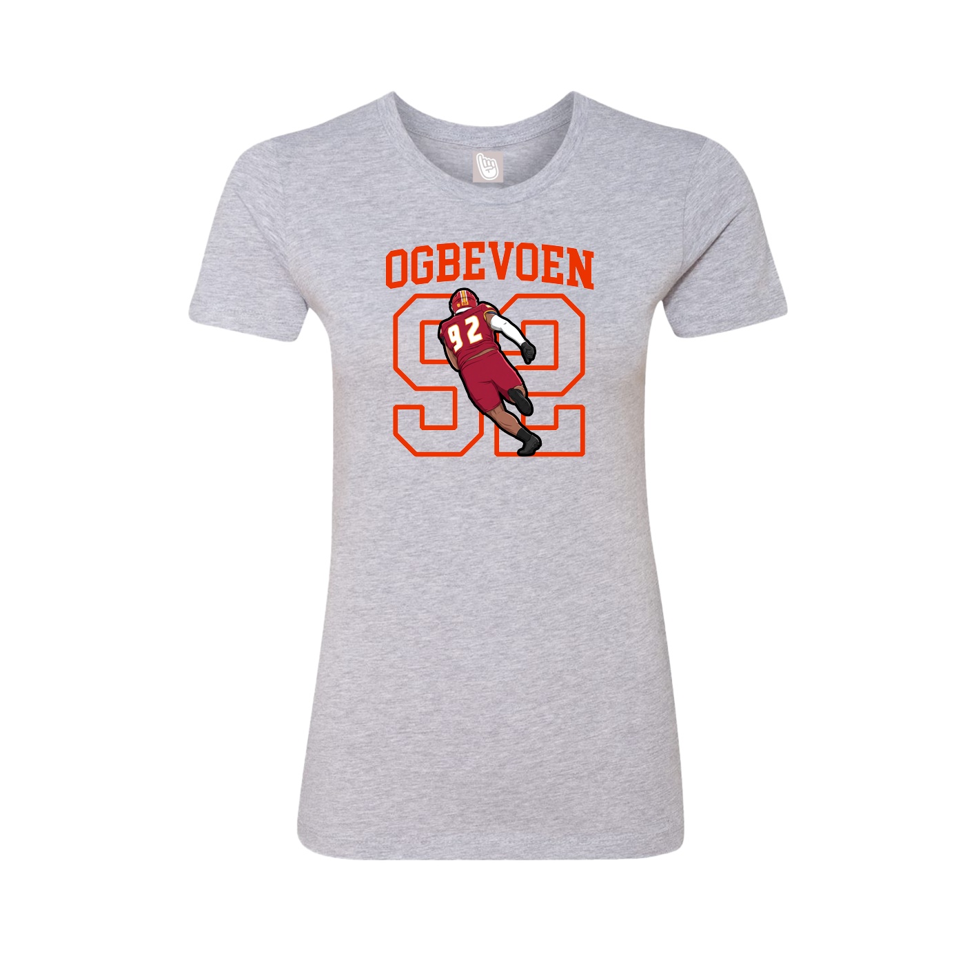 Fitted Women's Tee — Shirsey in Grey