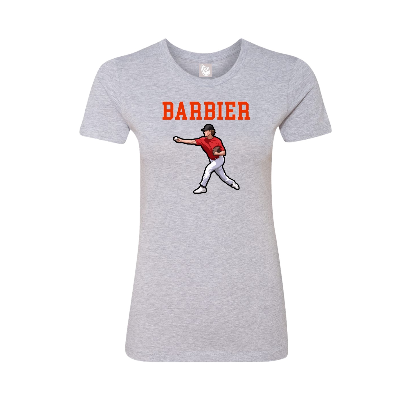 Fitted Women's Tee — Shirsey in Grey