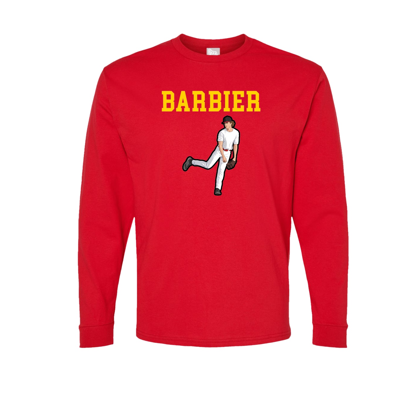 Long Sleeve Tee — Shirsey in Red