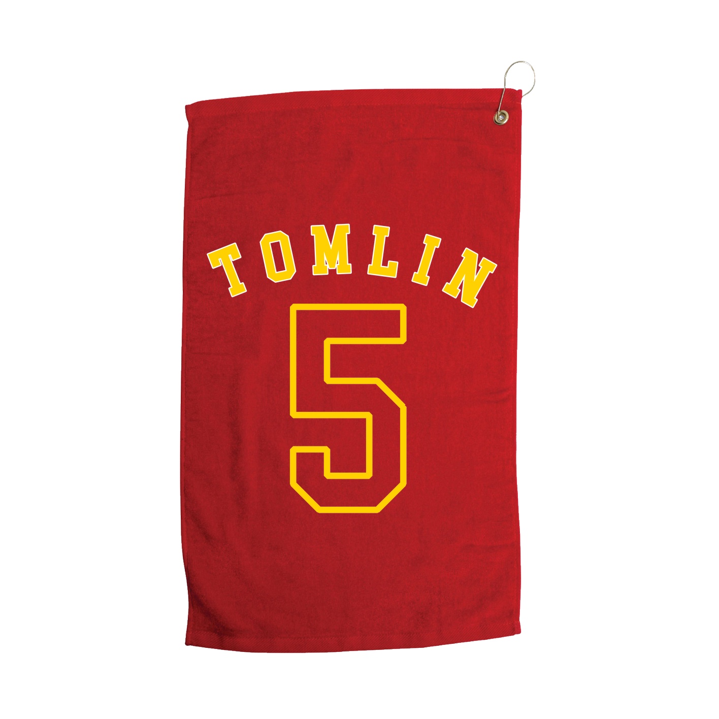 Golf Towel — Shirsey Arch in Red