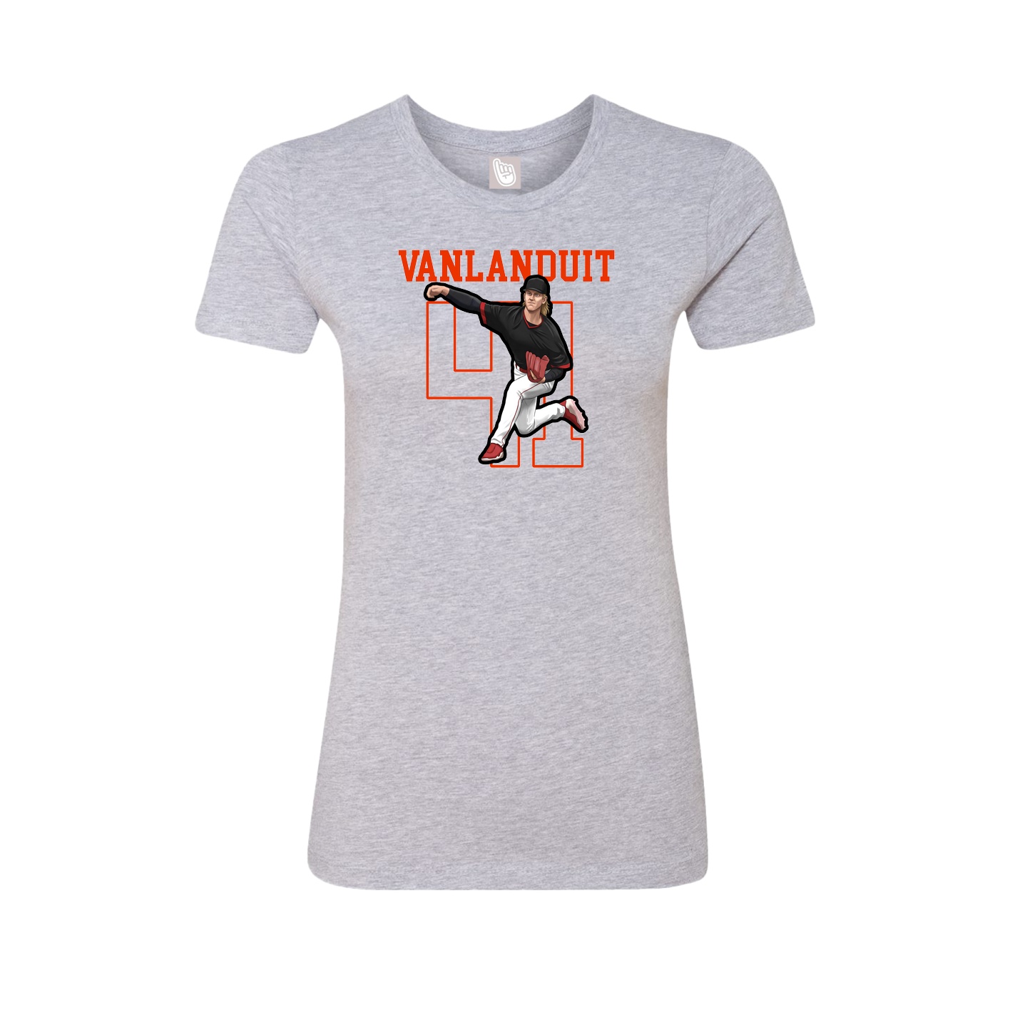 Fitted Women's Tee — Shirsey in Grey