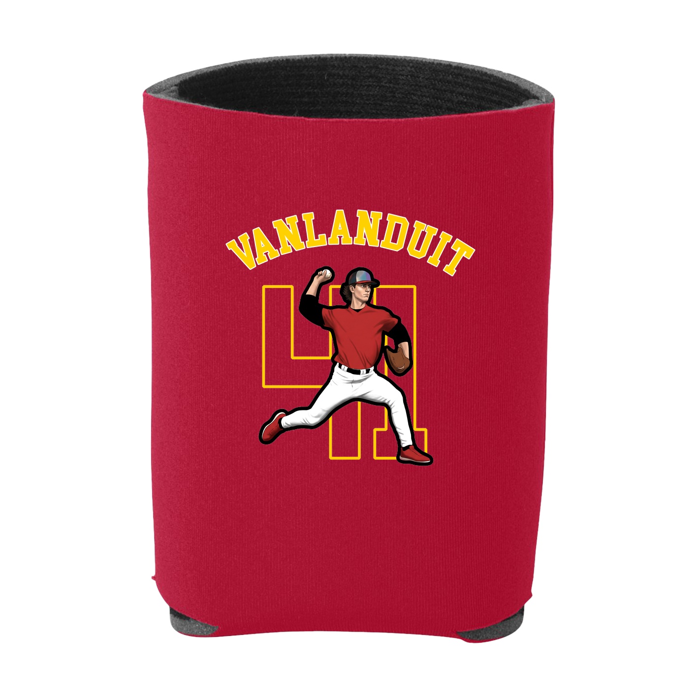 Can Holder — Shirsey Arch in Red
