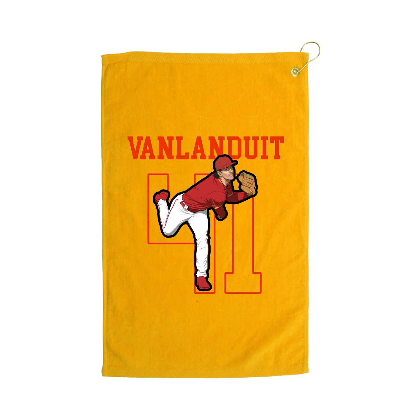 Golf Towel — Shirsey in Gold