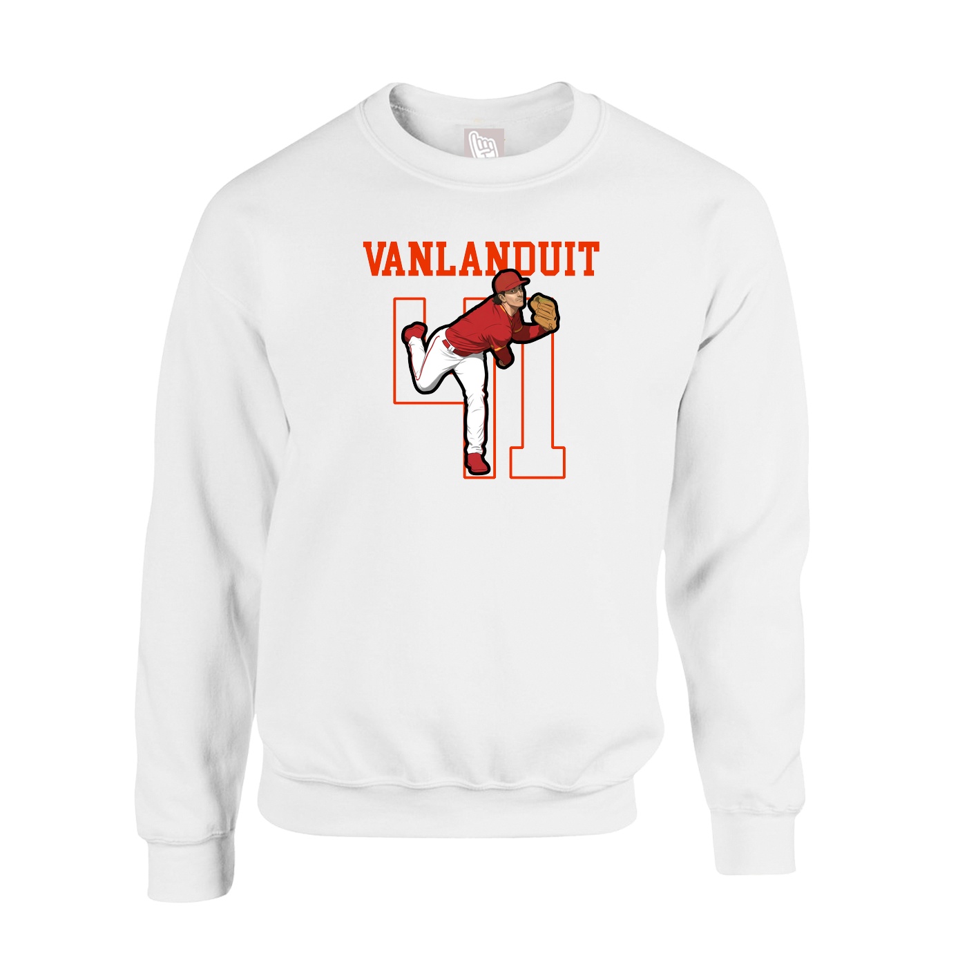 Fleece Crew — Shirsey in White