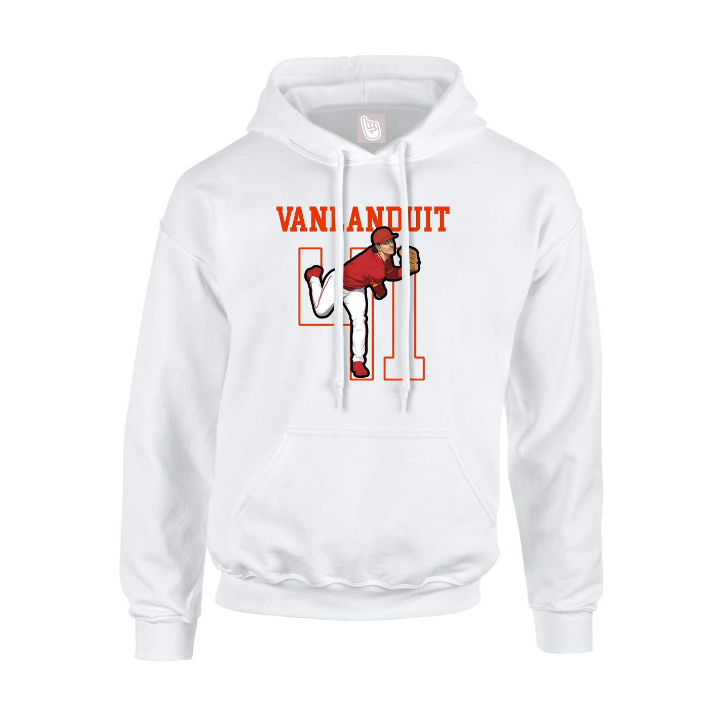Youth Hoodie — Shirsey in White