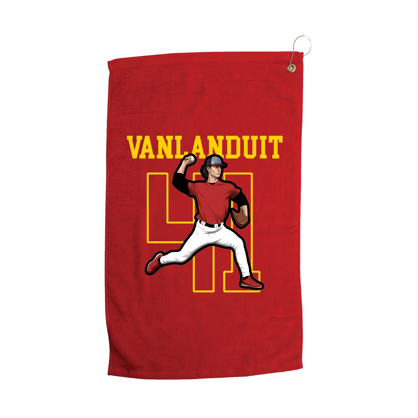 Golf Towel — Shirsey in Red