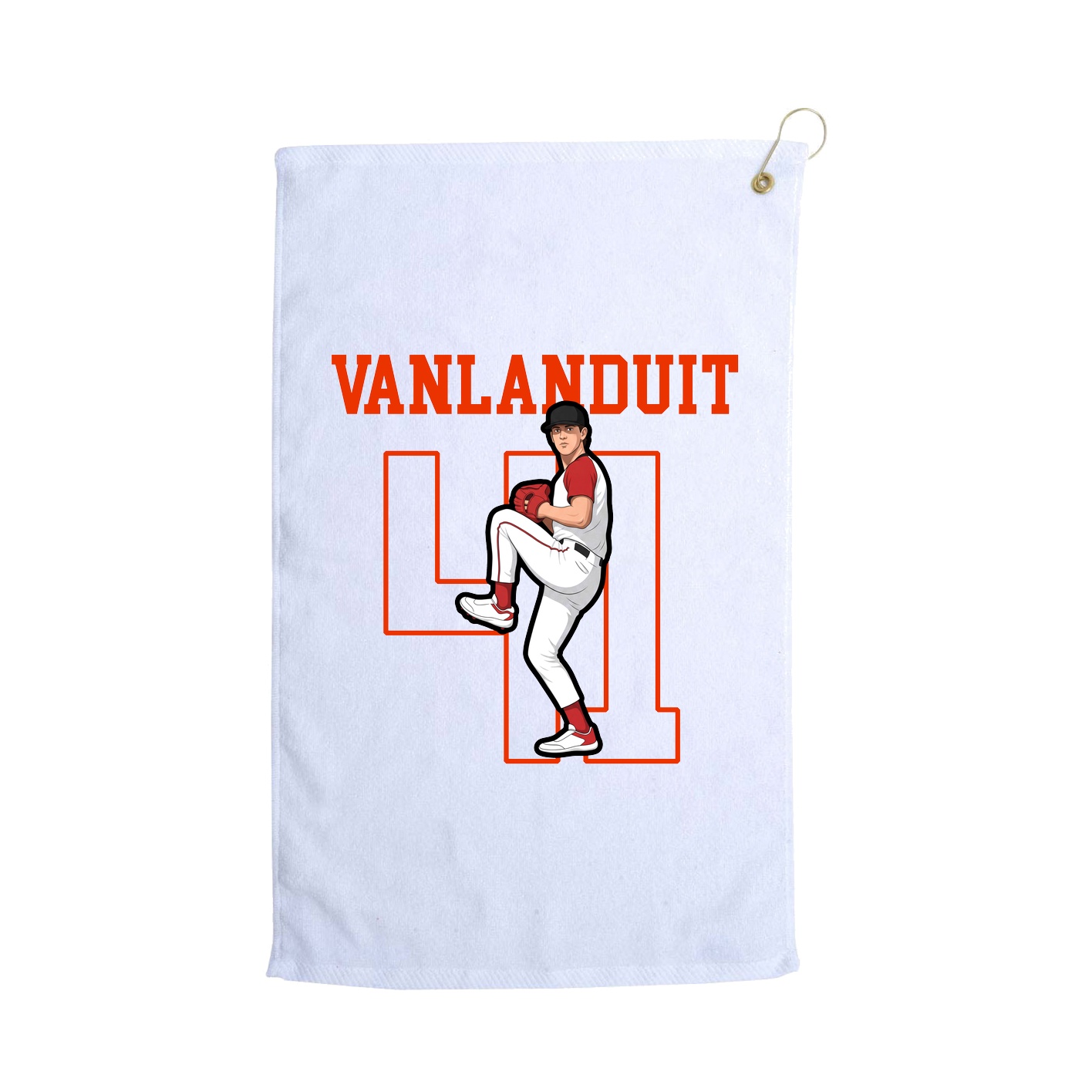 Golf Towel — Shirsey in White