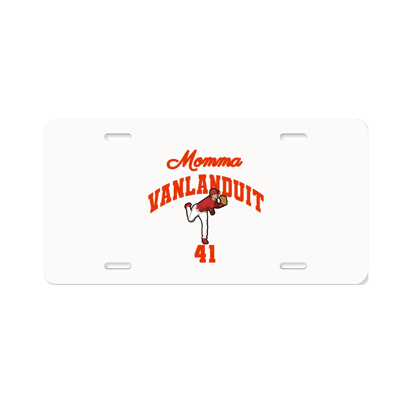 License Plate — Mothers Day Arch in Classic