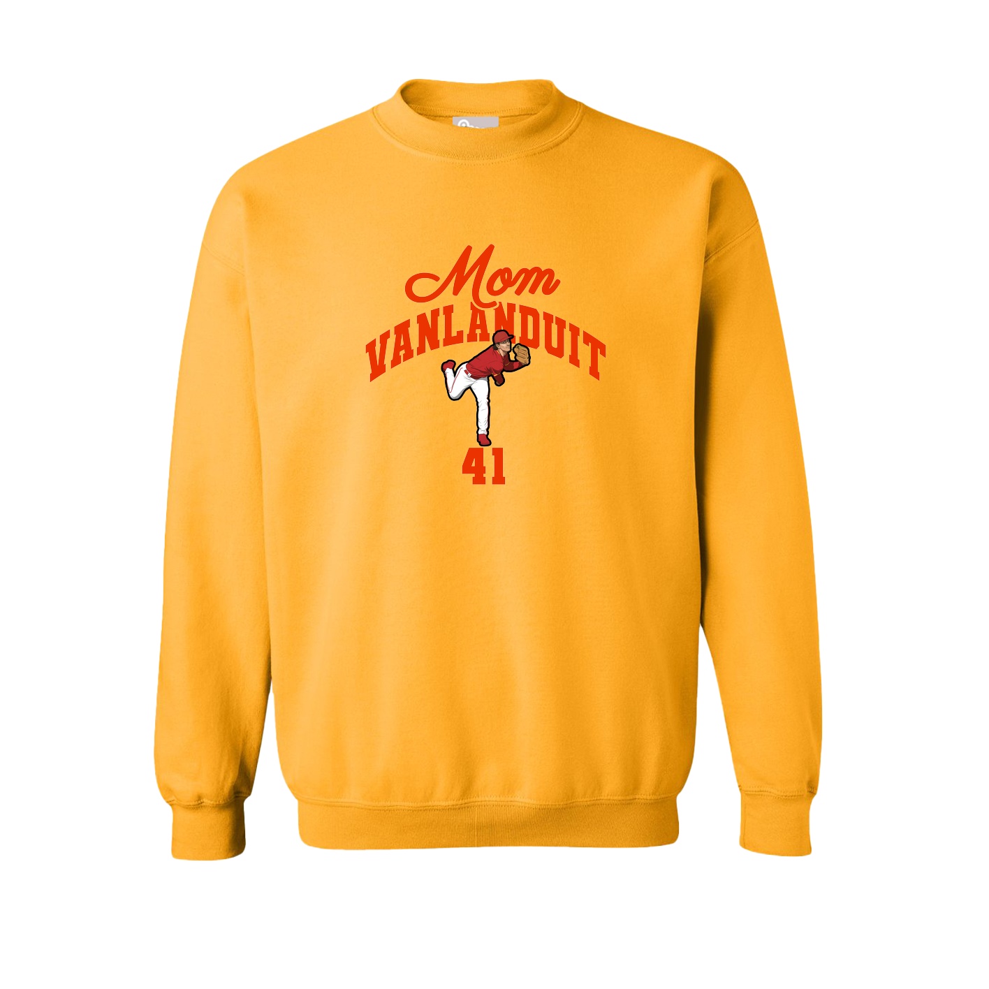 Fleece Crew — Mothers Day Arch in Gold