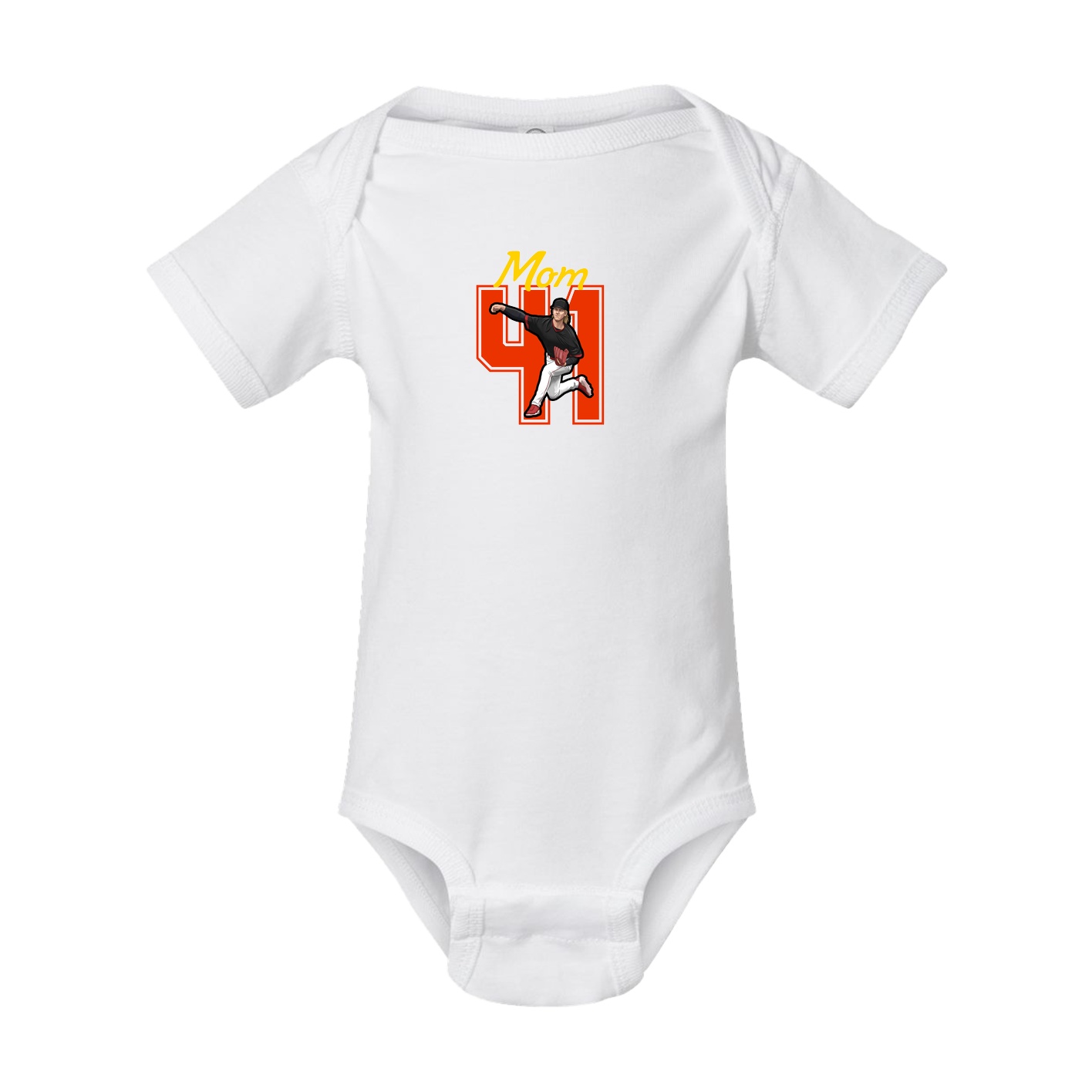 Baby Onesie — Mothers Day Shirsey in White