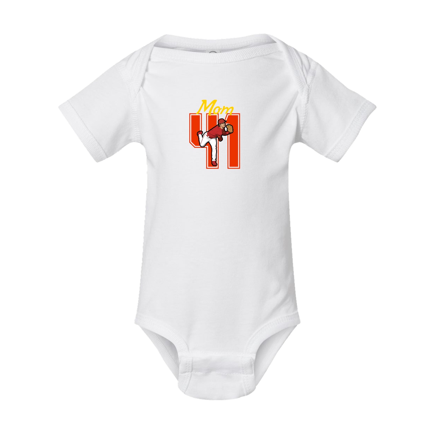 Baby Onesie — Mothers Day Shirsey in White