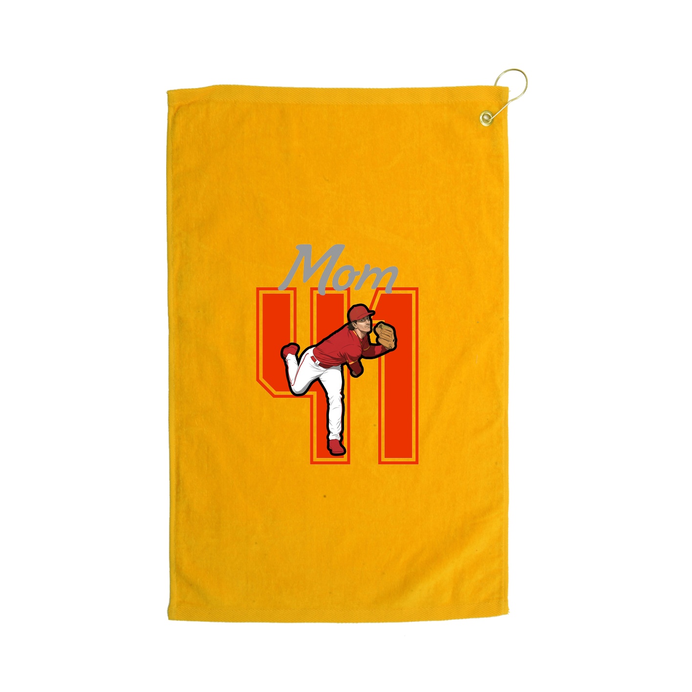 Golf Towel — Mothers Day Shirsey in Gold