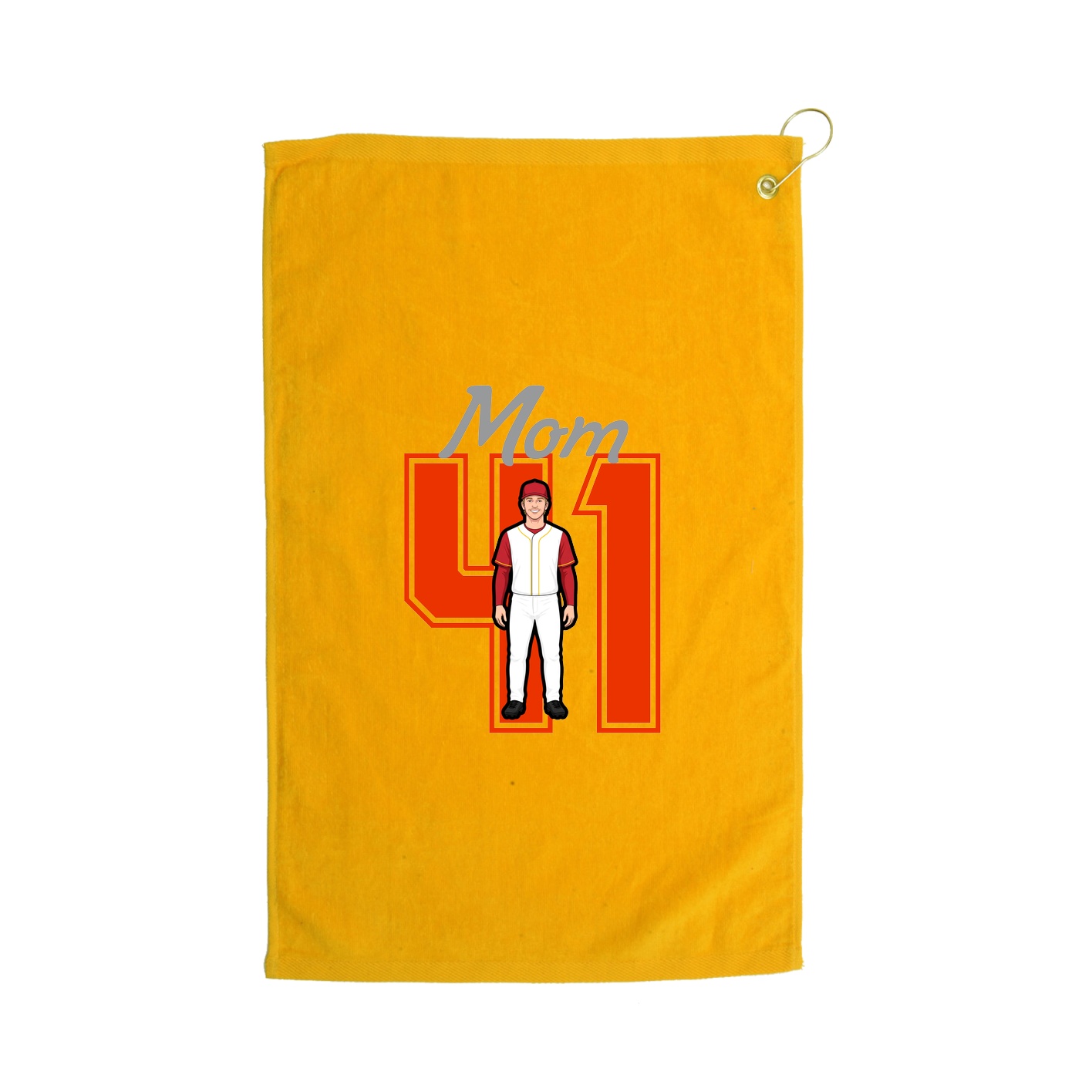 Golf Towel — Mothers Day Shirsey in Gold